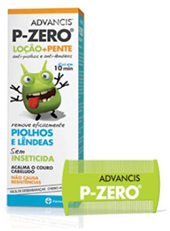 Advancis P-Zero Loción + Peine 100ml