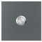 Qualitäts-Klingel basalt-grau (RAL 7012) MOCAVI Ring 500 V4A-Edelstahl Klingel-Taster, quadratisch (8,5 cm), modern, matt, deutsche Markenqualität