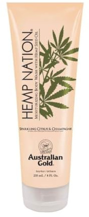 Australian Gold Compatible - Hemp Nation Sparkling Citrus & Champagne Body Wash 235 ml
