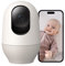 nooie 2K Baby Monitor WiFi Baby Camera,360° Pan/Tilt Video Baby Camera Nanny, Two-Way Audio, Night vision, Motion Tracking, SD Storage, Device Sharing Works with Alexa & Google Home