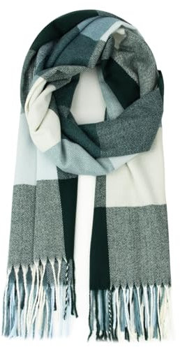 Gloop XXL Schal Kuschelige, warme und wunderschöne Damen Poncho Schal Oversized Deckenschal