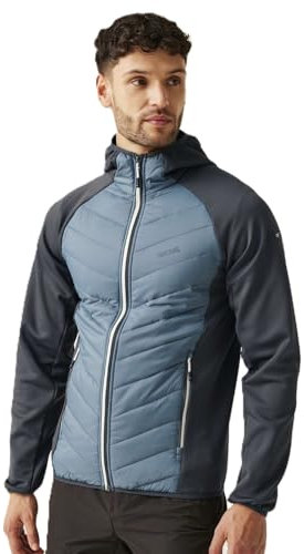 Regatta Herren Andreson VIII Hybridjacke, Stormy Weather/Ash, 3XL