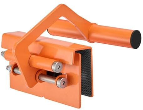 Wodsty Abrazadera de elevación de panel de acero inoxidable con mandíbula autoajustable y acolchado de EVA antideslizante para madera, azulejos y losas de piedra, hasta 50 kg de capacidad