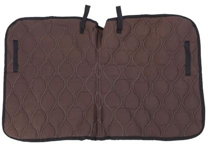 NOENNULL Sadelunderlag för Häst, Sadelunderlag i Bomull, Sadeltäcke Som Andas, Ridunderlägg, för Häst, Ridutrustning och Tillbehör, 42,13 X 25,59 Tum