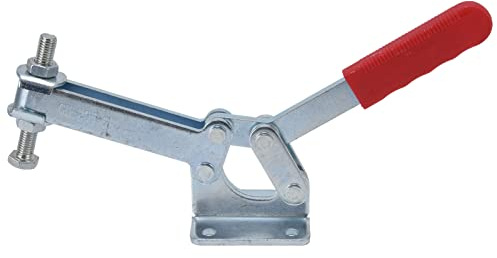 Morsetto a levetta Heavy Duty 630 kg Forza di tenuta Dispositivo di fissaggio a morsetto orizzontale a sgancio rapido per lavorazione del legno Lavorazione dei metalli