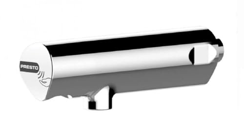 Robinet temporisé Presto Safe sans contact mural simple pour lavabo Presto - 3 l/min - M 1/2“