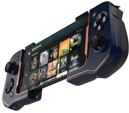 Turtle Beach Atom Mobile Game Controller with Bluetooth for Cloud Gaming on iPhones – Cobalt Blue