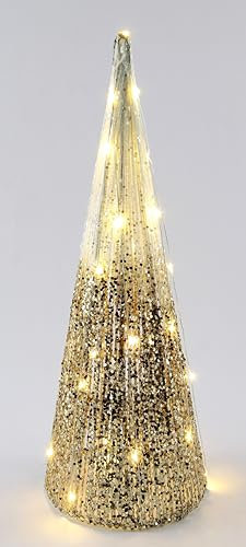Piramide natalizia a forma di piramide a LED, per Natale, albero di Natale, albero di Natale, coni illuminati, piramide, coni, decorazione natalizia, decorazione per interni
