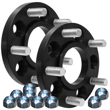 SCC Spurverbreiterungen Spurplatten 2x30mm 5x112-14140BWS kompatibel mit Volkswagen Transporter T2 Transporter T3