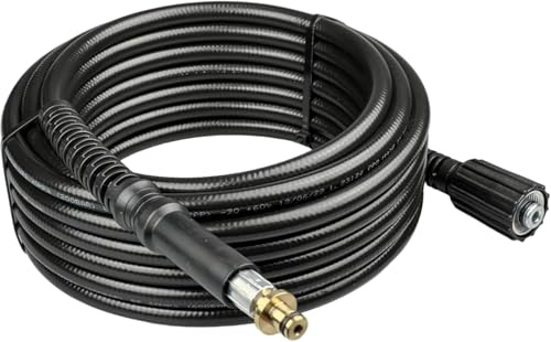 M&M Smartek högtrycksslang med M22 IG reservslang 160 bar 40° för Kärcher K2/K3/K4/K5 – (50 meter)