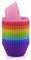 AVANA Wiederverwendbare Muffinformen aus hochwertigem Silikon Cupcakeförmchen BPA-Frei Backformen Muffinförmchen 8 Farben, 24er-Set