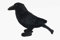 HDmirrorR Cornel Tierliche Plüschtier Rabe ca 24 cm Gartenvogel Stofftiere Vögel Krähe