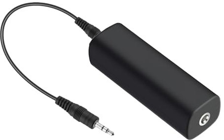 Entstörfilter, Ground Loop Noise Isolator für Auto-Audio und Heim-Stereosysteme, Audio-Isolator mit 3,5 mm Audiokabel, Beseitigt Erdschleifenrauschen, Hochwertiger Sound, Breite Kompatibilität