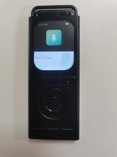 MECHEN Enregistreur Vocal 144Go, Dictaphone Numériqueavec Activation Vocale, 10 000h d'Enregistrement, Audio HD 3072 Kbps, Réduction de Bruit, Mode VOR, Protection par Mot de Passe, USB C
