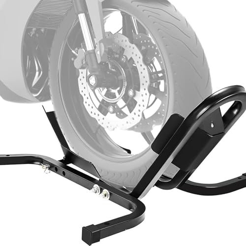 ZIRTUS Cavalletto Posteriore e Anteriore Moto per Honda Sh 125 2002-2023, Cavalletto Alza Moto, Regolabile Cavalletto di Montaggio per Moto Anteriore e Posteriore, B Front Wheel