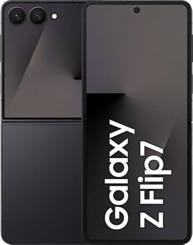 Samsung Galaxy Z Flip7, Smartphone Android 5G avec Galaxy AI, 512 Go, Smartphone déverrouillé, Noir Absolu
