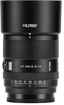 VILTROX 85mm F2.0 FE,AF 85mm f2.0 E Mount EVO Objektiv für Sony E,Auto Fcous Vollformat Objektiv für Sony a7Ⅲ a7RⅢ a7RⅣ FX3 A7RⅤ A93 a6500 ZV-E10 FX30 A6700