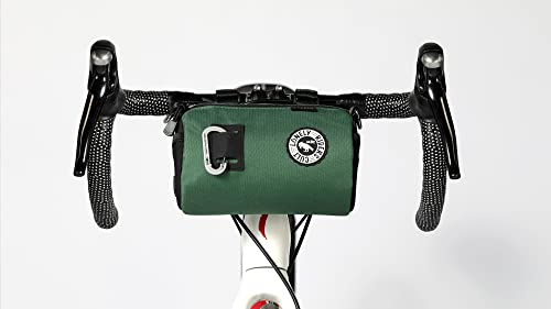 ULAC NEO Porter COURSIER Bicycle Handlebar Bag, Bike Front Feed Bag for Road Bike, Mountain Bike, Cycling Travel (Pine, 2.7L)