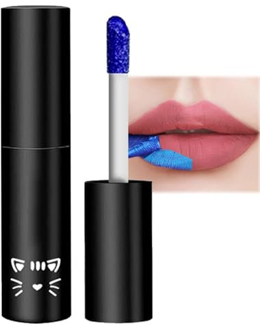 Peel-off Lip Stain, Matte Lip Gloss Gel, Long-Lasting Waterproof Liquid Lipstick with Tattoo-Like Color, Non-Stick Cup Lip Stain Lip Makeup,Specially Designed for Women（01#）