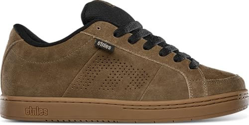 Etnies Män Kingpin Skate-sko, Brun Tan Black, 8 UK, Brun brun brun svart, 42 EU