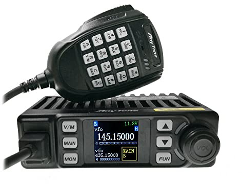 AnyTone AT-779UV - Emisora móvil Doble Banda (VHF/UHF, 144-146/430-440 MHz) radioaficionado