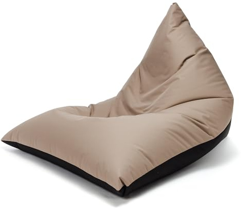 Ecopuf Lazy Pouf Cuscino da Terra Misura S - Cuscinone in tessuto Poliestere Impermeabile Waterproof Oxford 600D per Interni ed Esterni Poltrona Sacco con Imbottitura Polistirolo 80x130 cm