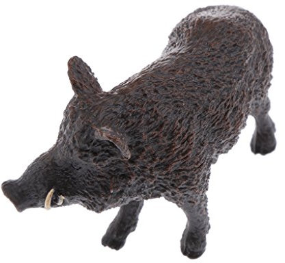 zalati Wildschwein Spielzeug Tiermodellfiguren Simulation Wild Life Jungle Realistische Waldtiere Spielzeug für Kinder ab 3 Jahren