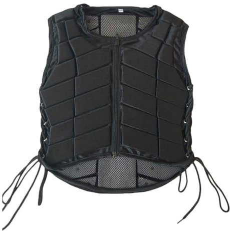 Enigmaire Chaleco Ecuestre de Seguridad para Montar a Caballo,Zippers Design,Chaleco para Montar,Ajustable,Fácil de Poner y Quitar,Fácil de Limpiar,para Adultos,Mujeres y Hombres.