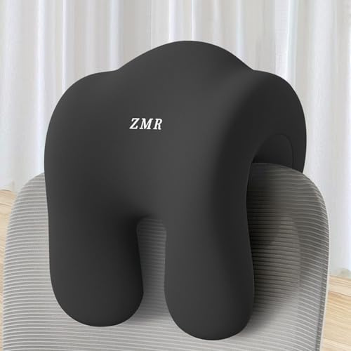 MeYuxg Neck Support Office Chair Headrest, Ergonomic Back Support Neck Cushion Attachment Neck Rest Pillow, Headrest Pillow for Desk Sleeping Office Napping