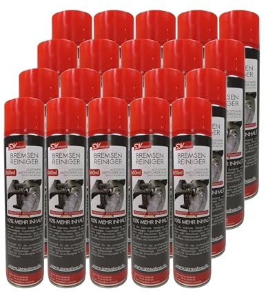 SDV Chemie Bremsenreiniger Spray 20x 660 ml Power Brake Cleaner 360° Ventil Teilereiniger