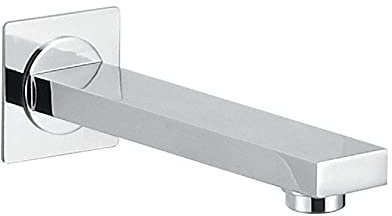 Bocca Vasca con Installazione a Parete Bocca Erogazione per Vasca o Lavabo Muro Bocca per Vasca da Bagno Ottone-Cromo