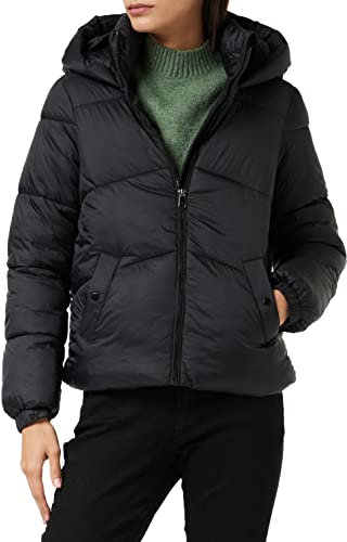 VERO MODA Womens Uppsala Puffer Jacket Black M