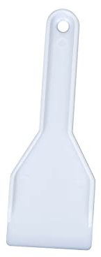 NNOVAT Refrigerator Ice Scraper White Plastic Flat Shovel Plastic Defroster Handheld for Deicing The Refrigerator
