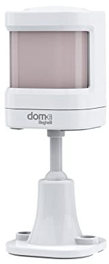 Beghelli - Sensore Movimento WiFi Dom-e, Rilevatore Volumetrico Esterno/Interno, Allarme Casa Senza Fili e Domotica Intelligente,Portata 100m, Angolo 110°, App Funzioni, Accessorio per Centrale 60103