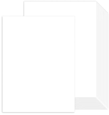 120 hojas de papel de 200 g, A4, blanco, papel grueso de 21,0 x 29,7 cm, cartón fotográfico, cartulina