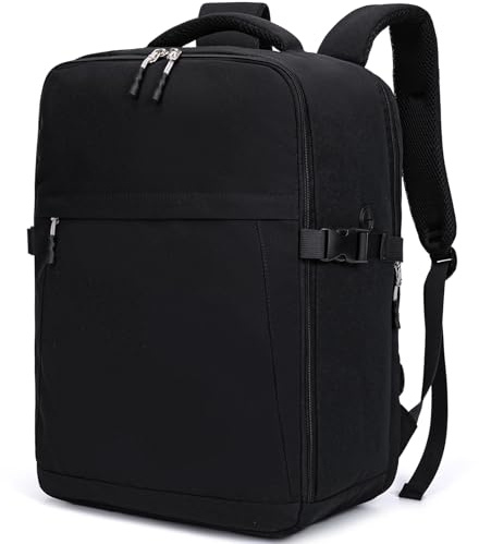 Sac a Dos Voyage Cabine Avion Valise Cabine 45x36x20 pour Easyjet Bagage Cabine Sac à Dos Voyage Avec Sac Antivol de Nombreux Compartiments
