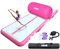 AWSUM Air Roll mit Air Tracking Matte Aufblasbar Tumbling Matten 10cm hoch Gymnastikmatte Air Tracking Matte mit pumpe für Zuhause, Outdoor