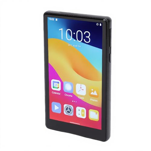 Lettore MP4 con Bluetooth e WL, per Android 11 Player 4GB Plus 64GB, Lettore Video MP4 Music 1080P HD con Touch Screen da 5,0 pollici, Radio FM, Calcolatrice,