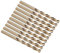 PATIKIL 6.5mm Drill Bit, Jobber Straight Shank M35 Cobalt 5% High-Speed Steel 135° Gold Finish for Stainless Steel Hard Metal - 10 Pack