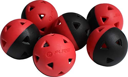 Pure 2Improve Golf Impact Balls Set aus 6 Golfbällen die ideal zu Trainingszwecken geeignet sind