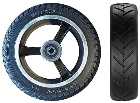 BEEPER - Neumático elevable montado en llanta, tamaño 8 pulgadas, 20 cm - Compatible con patinete eléctrico Beeper SPEED FX8-G2