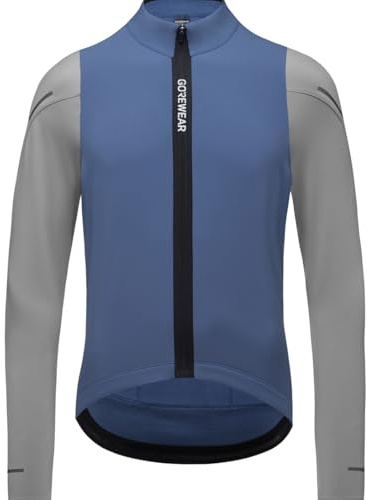 GOREWEAR Spinshift Thermo Langarm Trikot Herren, Cargo Blue/Lab Gray, XL