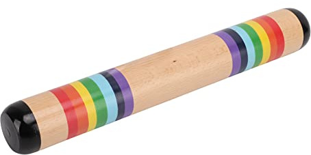 Bâton de Pluie en Bois pour Bébés – Magnifique Tube de Hochet de Pluie – Matériau en Bois Naturel – Instrument à Percussion Orff – Idéal pour L'éducation Précoce et Les Réunions Sociales