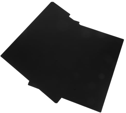 TIDTALEO Divisores de Índice PVC Negro 330x317 Mm 8 Piezas, Tarjetas de Clasificación de Registros Impermeables y Reutilizables, Separadores Organizadores para Oficina, Hogar y Escuela