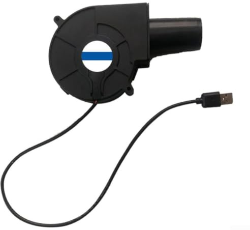 Fläktfläkt 97 x 97 x 33 mm 5 V USB för grill luftrenare PBT