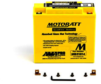 Batterie ohmHero 22 Ah AGM mOTOBATT mb51814, Unique