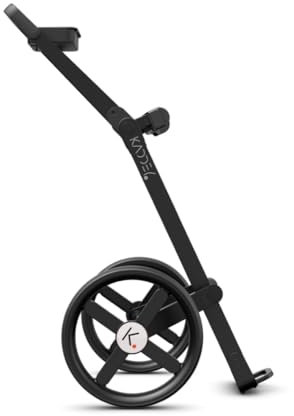 Kaddey Golf Trolley, Golftrolley klappbar, Golfwagen 2 Rad, Golf Push Pull Cart Ultra kompakt, Ultraleicht Modern Design