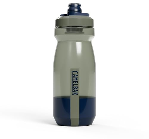 CamelBak Podium Bike Squeeze Water Bottle Mercury Fog, 21oz
