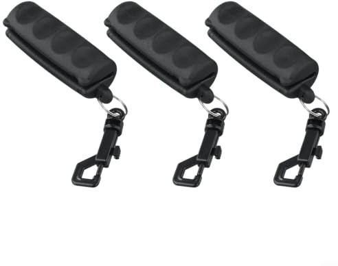 Extractor de flechas de silicona para arcos recurvos y compuestos, herramienta de extracción segura, diseño de color negro, accesorio para exteriores, equipo de caza (paquete de 3)