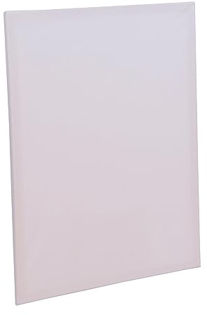 1x White 18 x 24 Stretched Canvas - Large Plain Blank Wooden Framed Acrylic Oil Paint Painting Art Artist Board Supplies - by Ashley